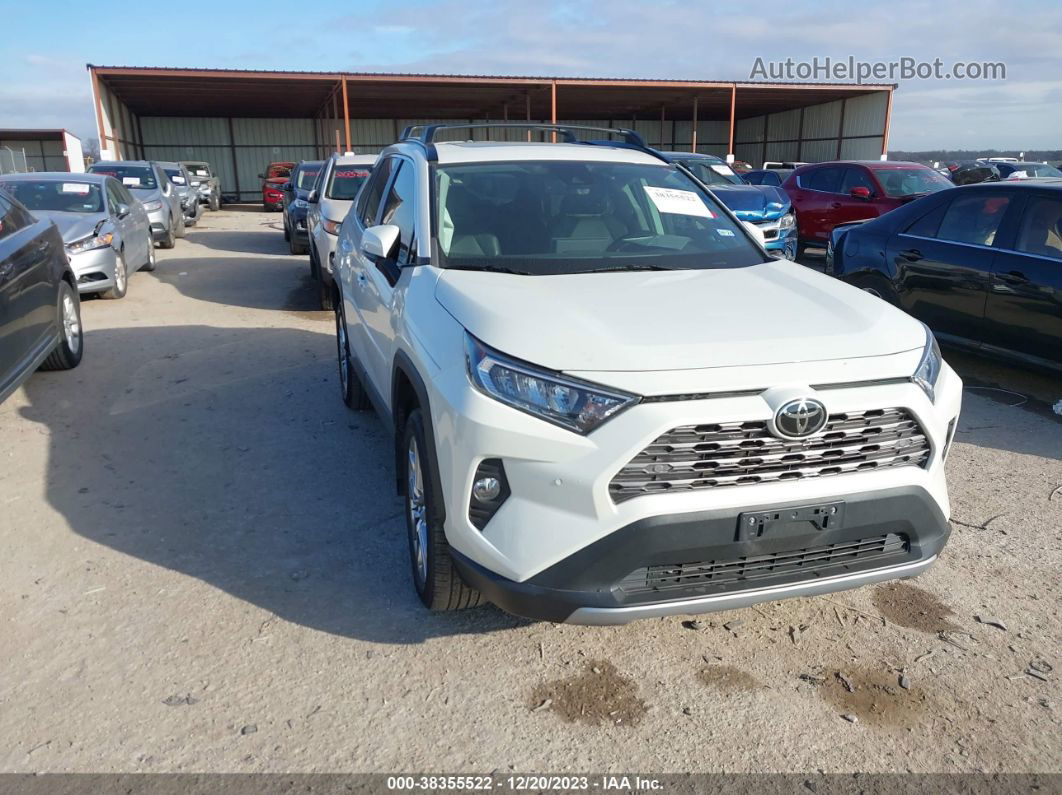 2019 Toyota Rav4 Limited White vin: 2T3Y1RFV2KC006776