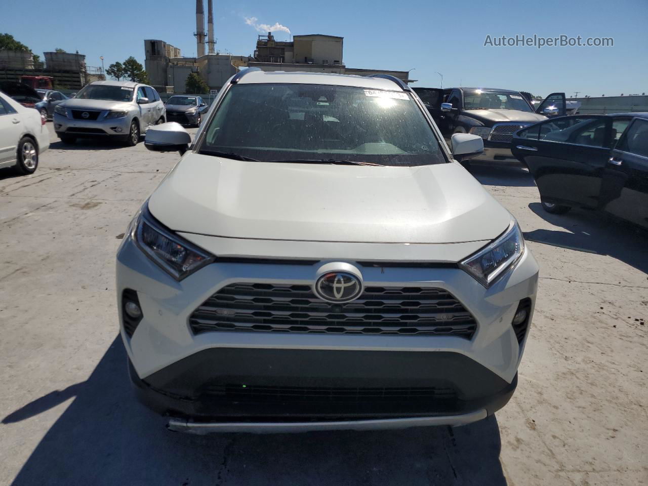 2019 Toyota Rav4 Limited White vin: 2T3Y1RFV4KC011395