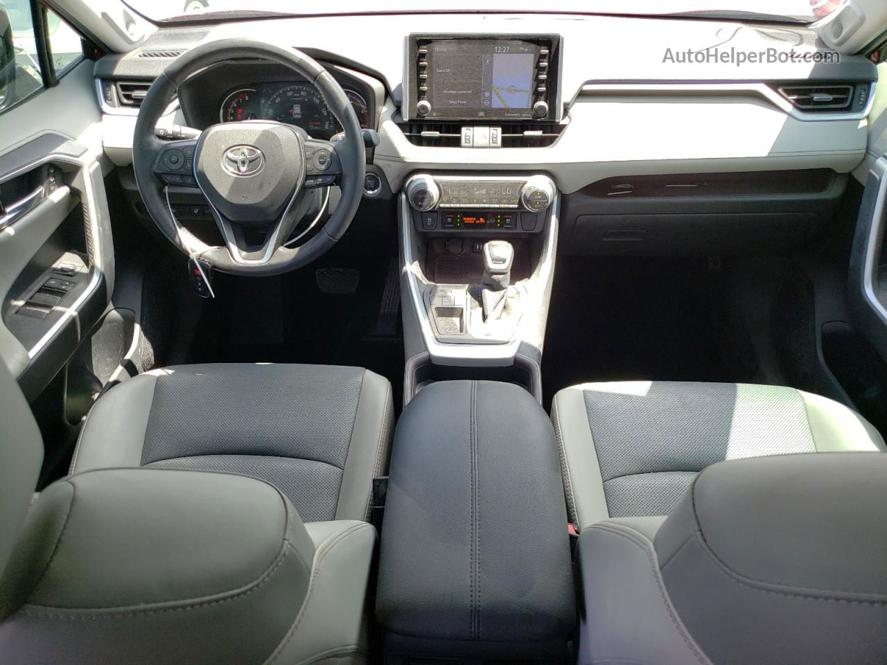 2019 Toyota Rav4 Limited Бордовый vin: 2T3Y1RFV5KW001151