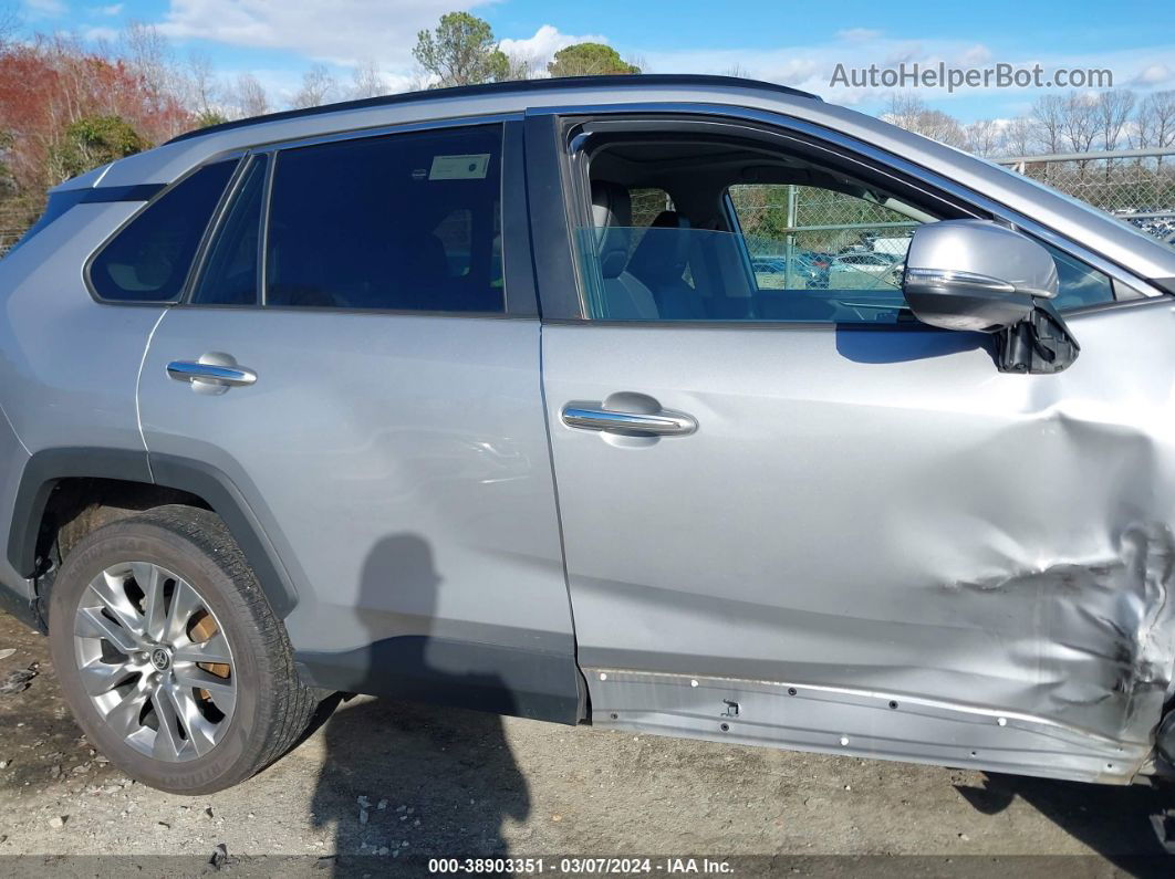 2021 Toyota Rav4 Limited Silver vin: 2T3Y1RFV5MC136215