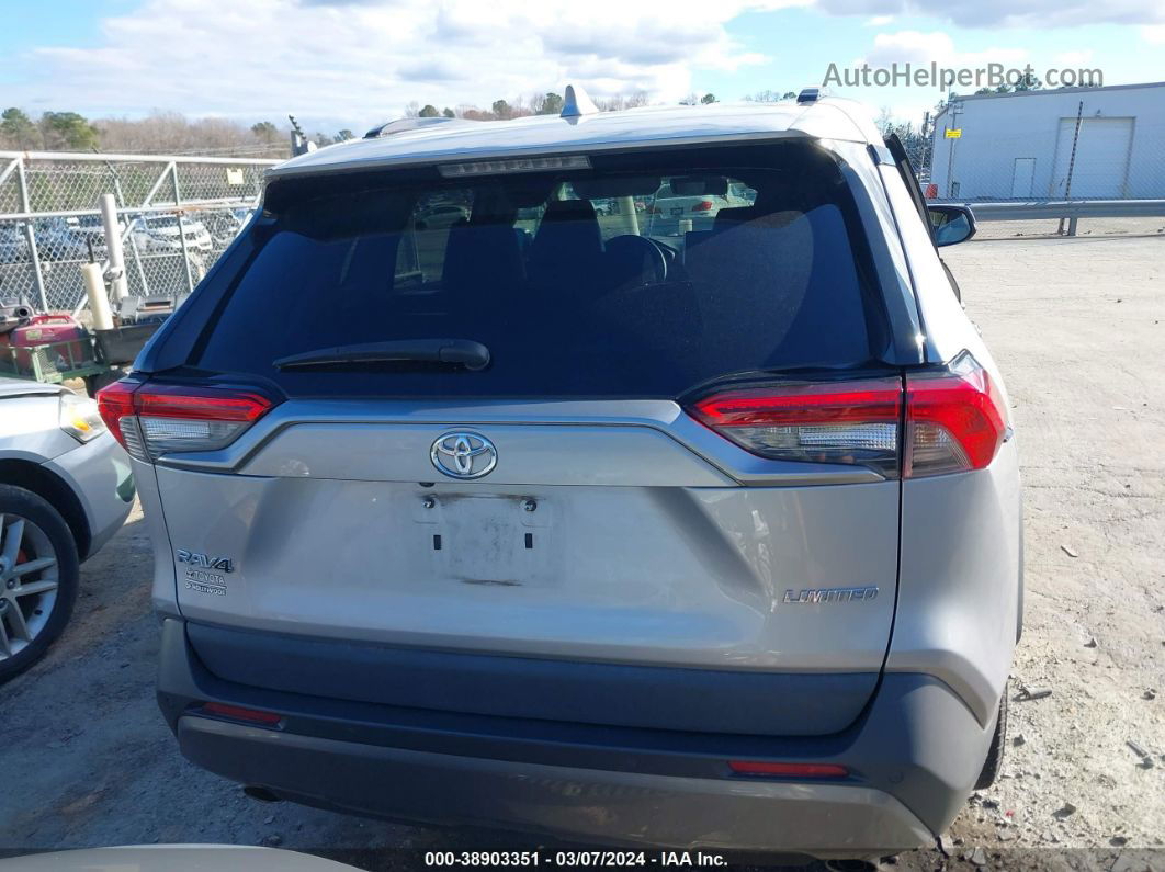 2021 Toyota Rav4 Limited Серебряный vin: 2T3Y1RFV5MC136215