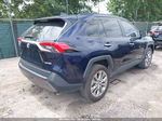 2020 Toyota Rav4 Limited Синий vin: 2T3Y1RFV9LW070748