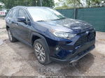 2020 Toyota Rav4 Limited Синий vin: 2T3Y1RFV9LW070748