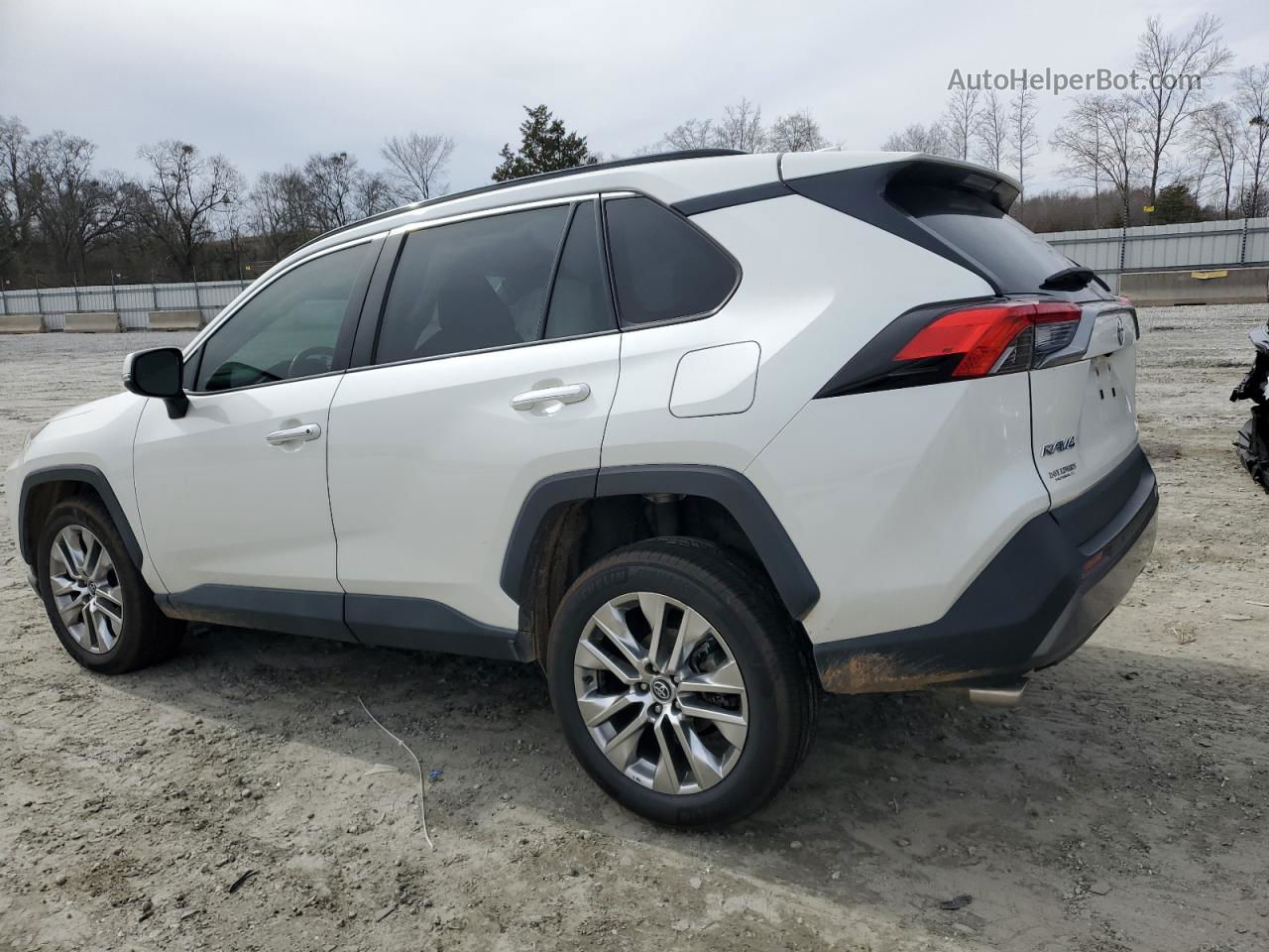 2020 Toyota Rav4 Limited Белый vin: 2T3Y1RFVXLW095867