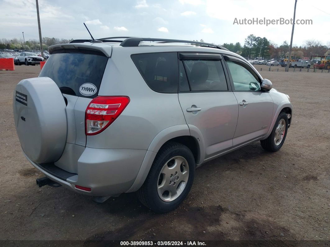 2010 Toyota Rav4 Limited Silver vin: 2T3YF4DV4AW027214