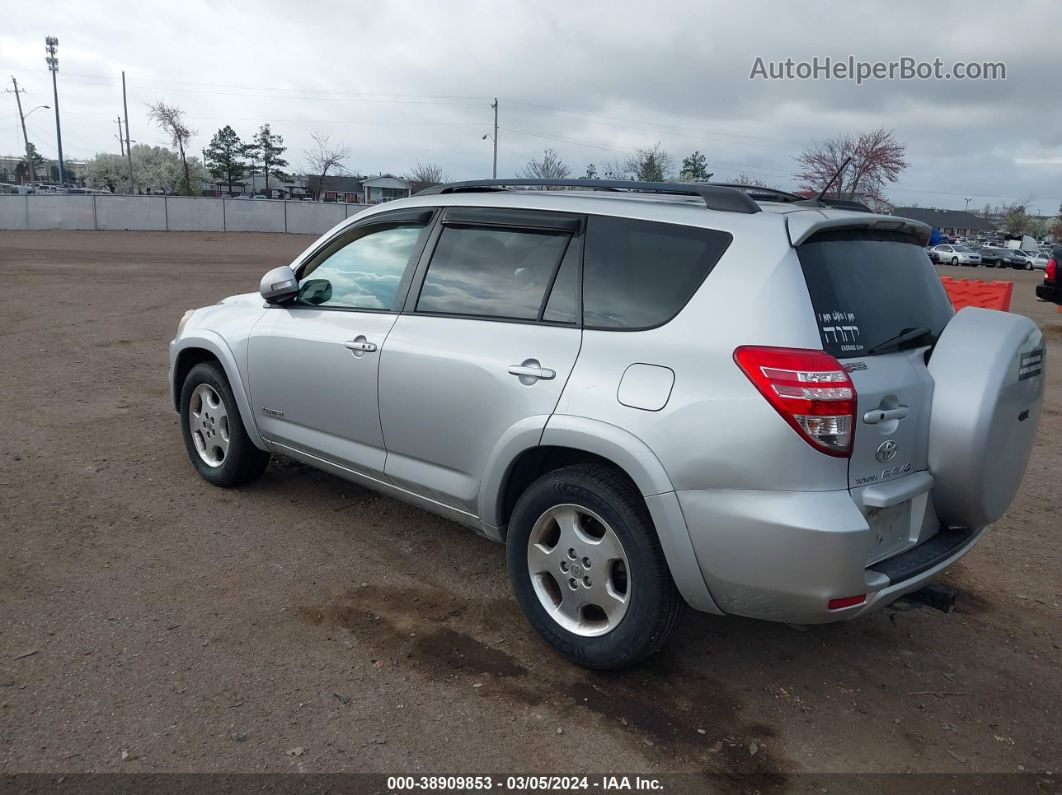 2010 Toyota Rav4 Limited Silver vin: 2T3YF4DV4AW027214