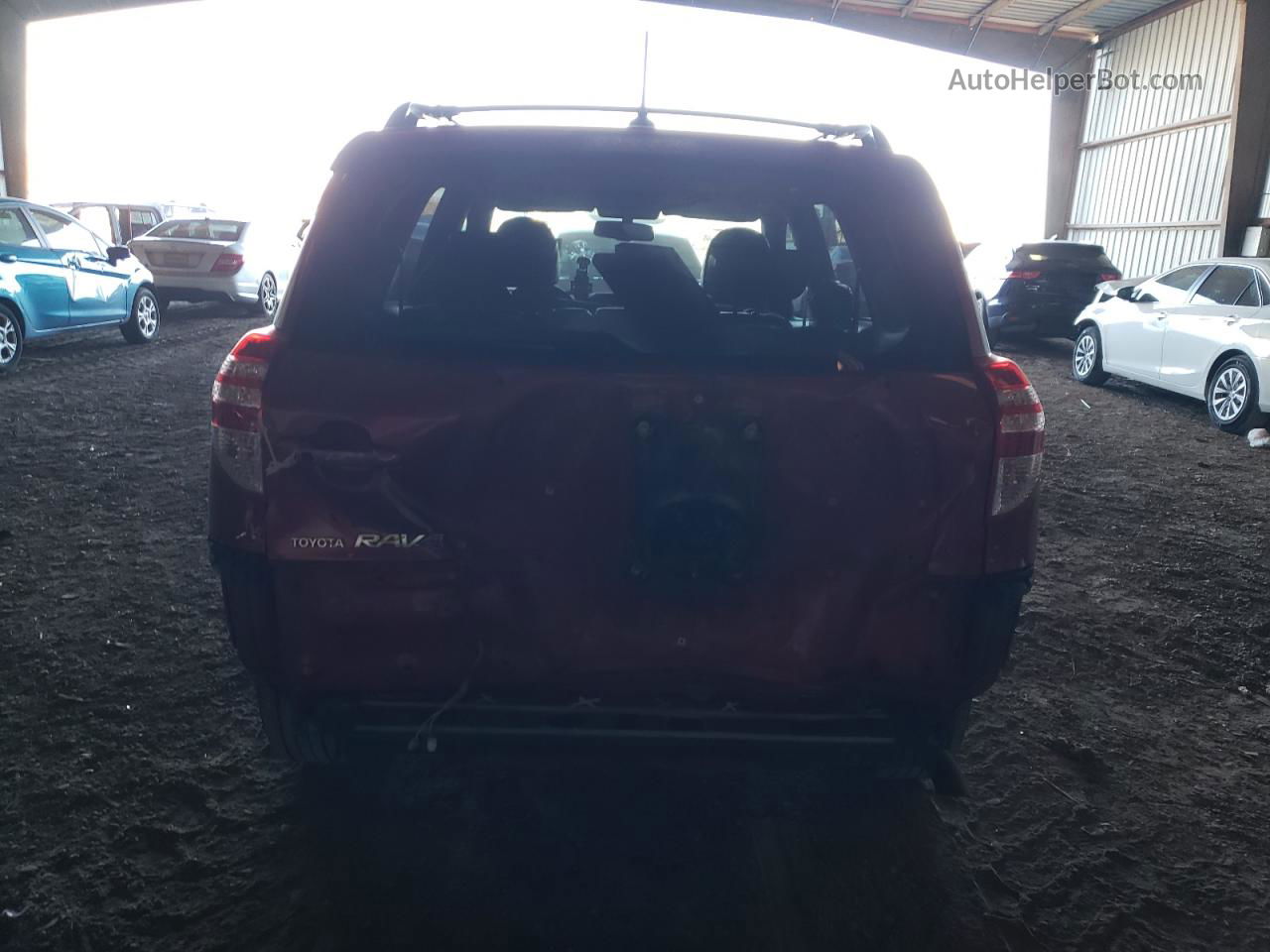 2010 Toyota Rav4 Limited Red vin: 2T3YF4DV6AW039834