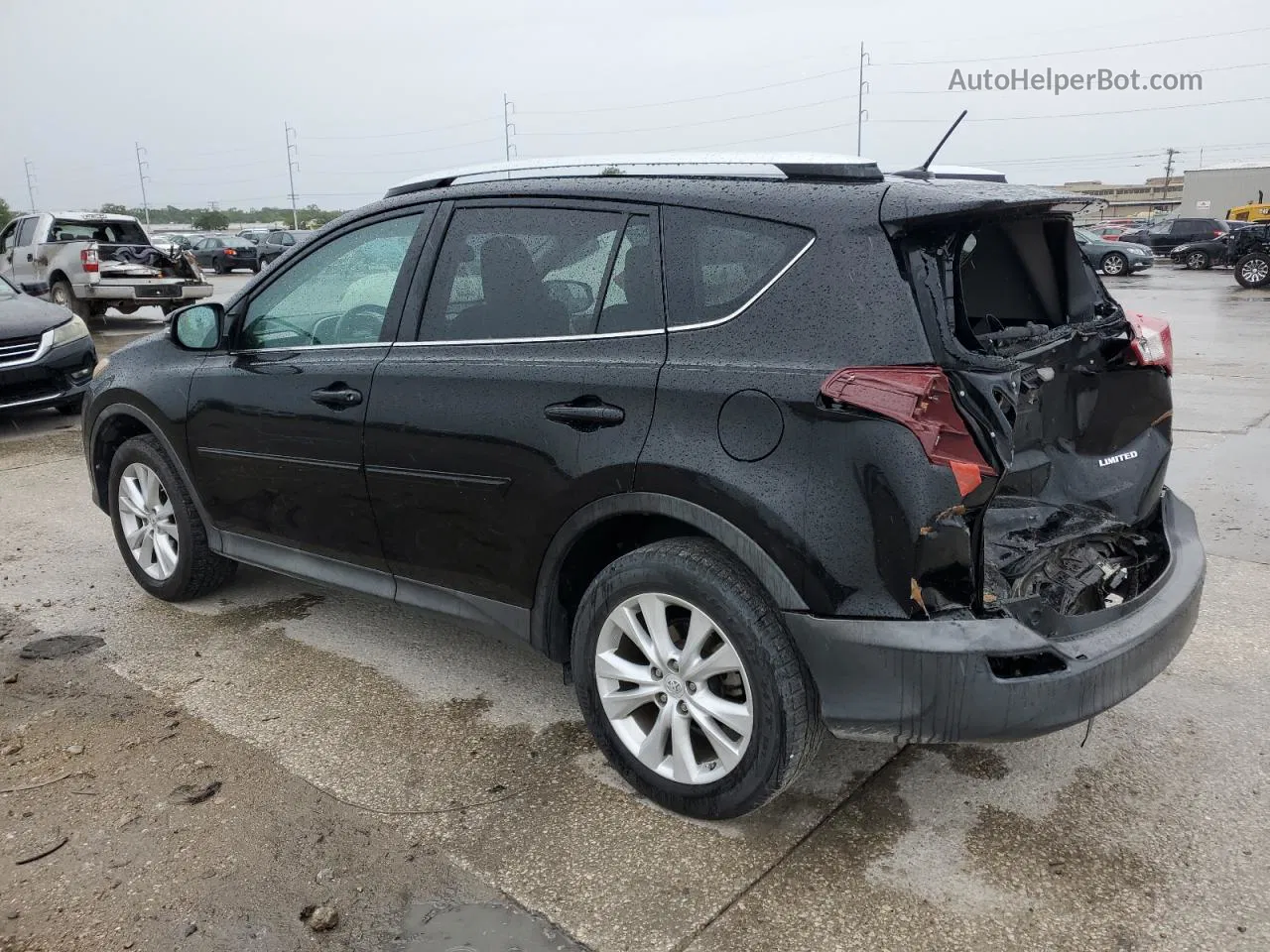 2015 Toyota Rav4 Limited Black vin: 2T3YFREV0FW219460