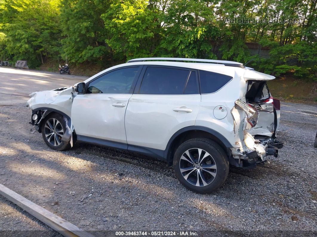 2015 Toyota Rav4 Limited Белый vin: 2T3YFREV0FW232323