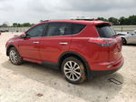 2017 Toyota Rav4 Limited Red vin: 2T3YFREV0HW390261