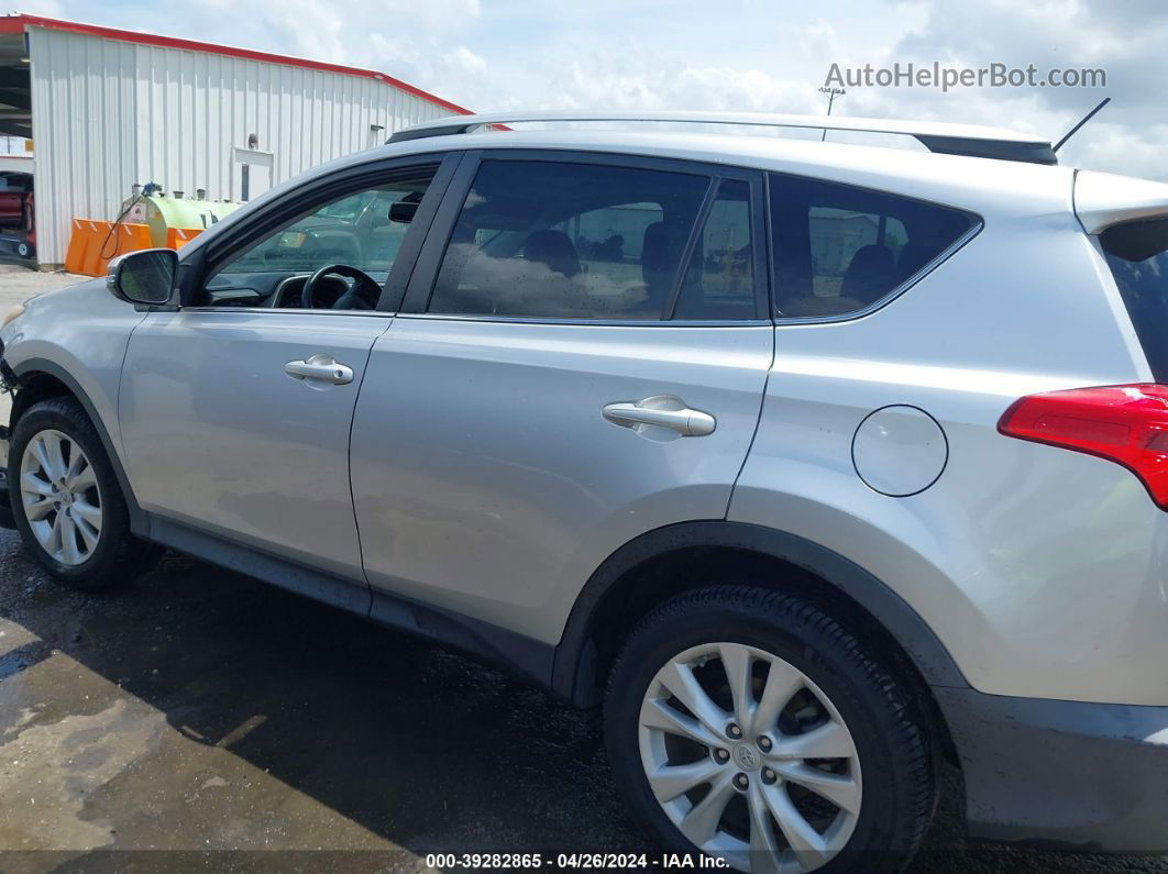 2015 Toyota Rav4 Limited Silver vin: 2T3YFREV1FW189563