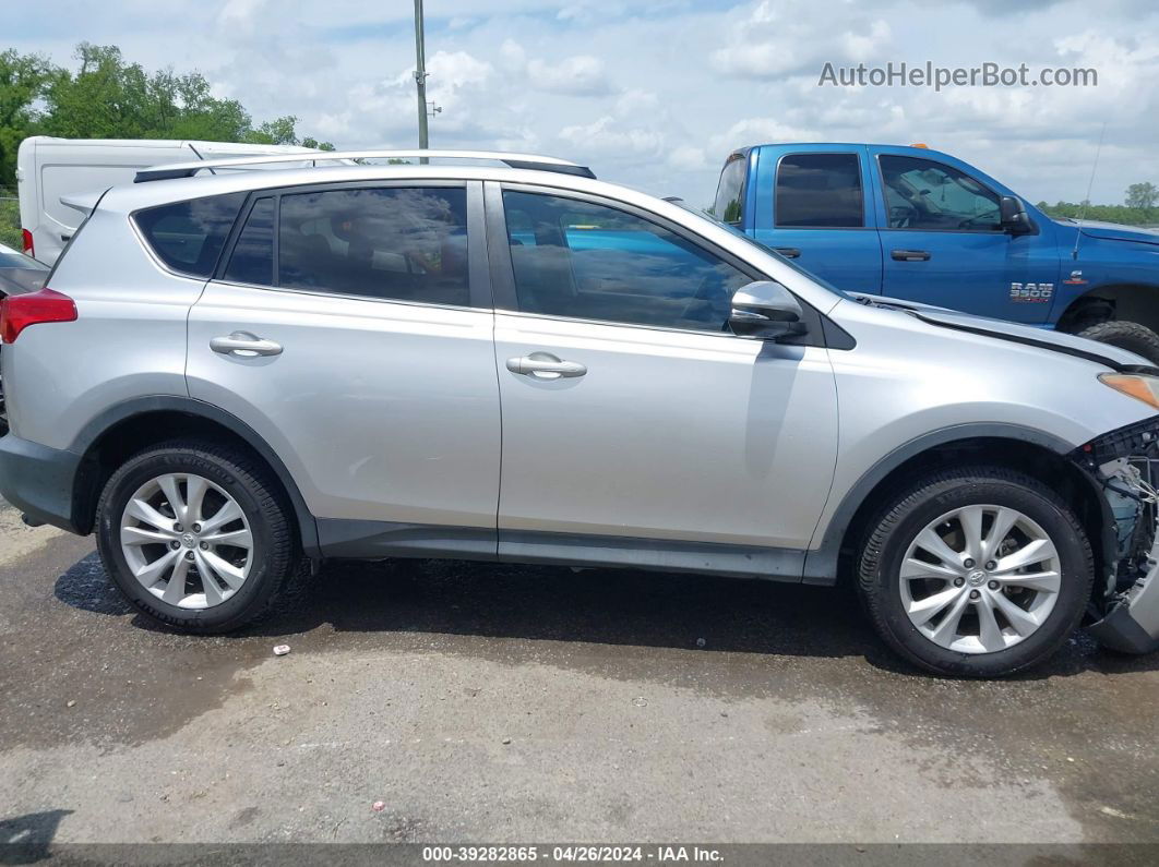 2015 Toyota Rav4 Limited Silver vin: 2T3YFREV1FW189563