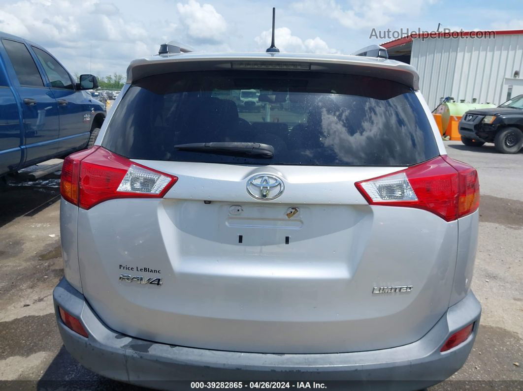 2015 Toyota Rav4 Limited Silver vin: 2T3YFREV1FW189563