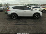 2015 Toyota Rav4 Limited White vin: 2T3YFREV1FW201808