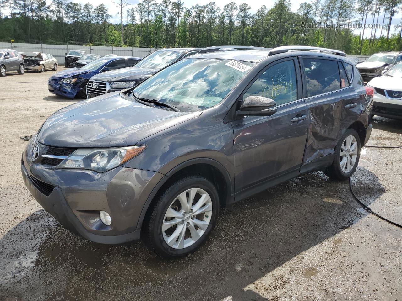 2015 Toyota Rav4 Limited Gray vin: 2T3YFREV1FW229169