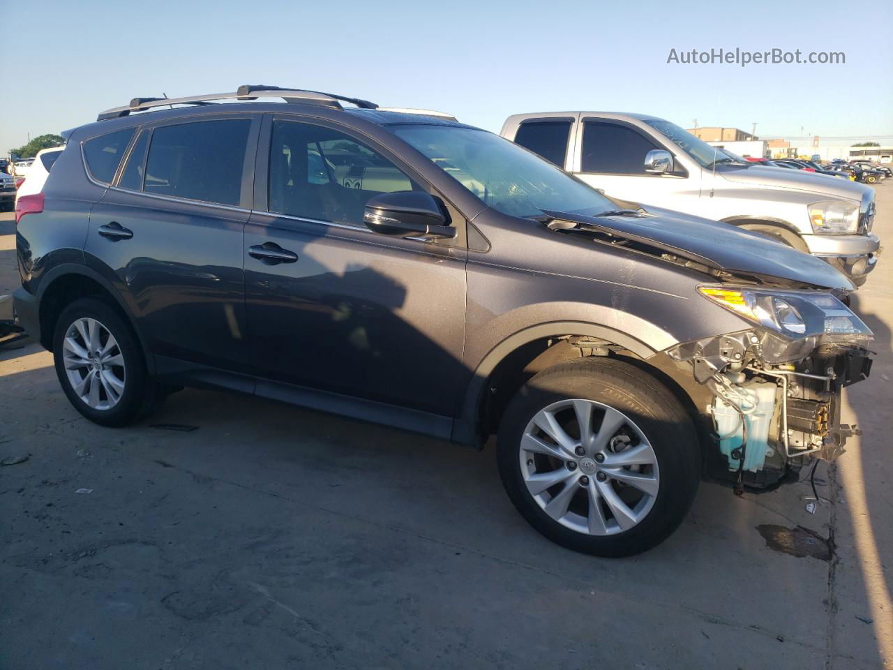 2015 Toyota Rav4 Limited Gray vin: 2T3YFREV4FW152443