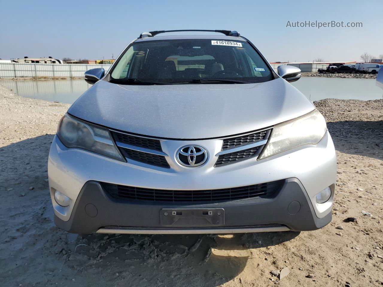 2015 Toyota Rav4 Limited Silver vin: 2T3YFREV4FW163443