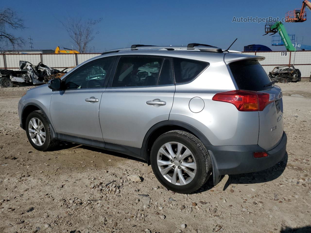 2015 Toyota Rav4 Limited Серебряный vin: 2T3YFREV4FW163443