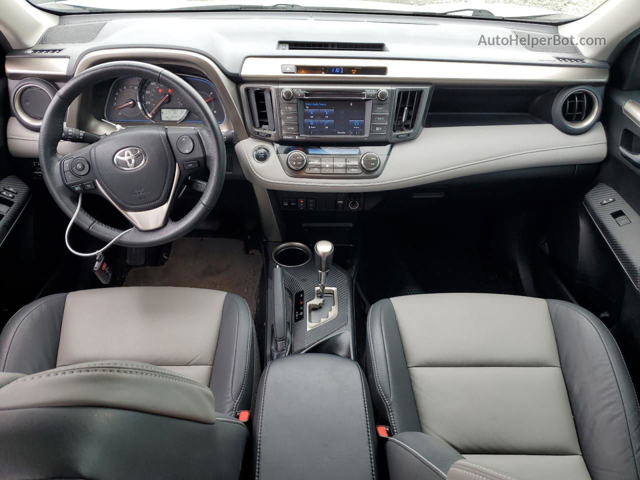 2015 Toyota Rav4 Limited Белый vin: 2T3YFREV4FW183644