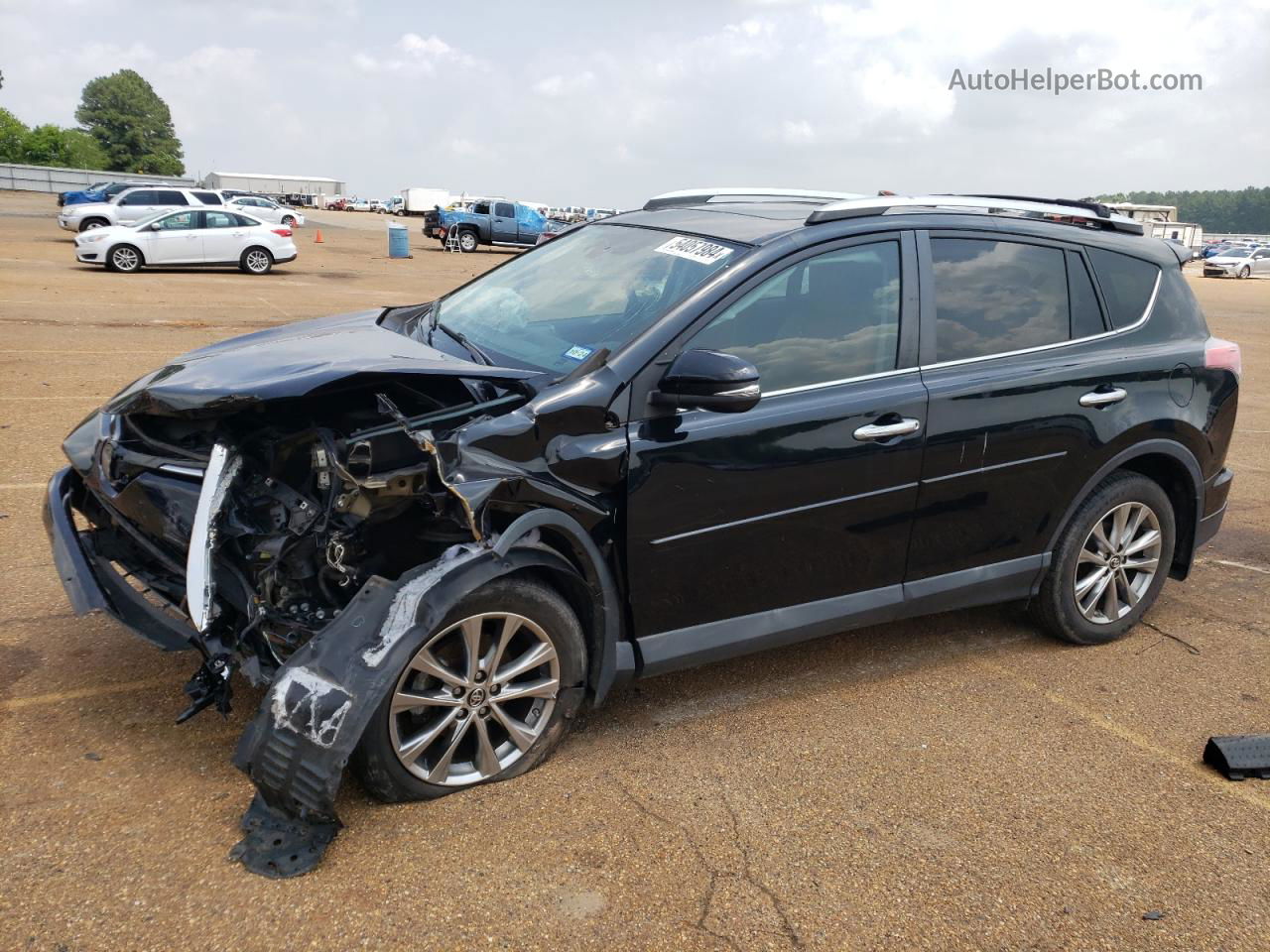 2016 Toyota Rav4 Limited Black vin: 2T3YFREV4GW289173