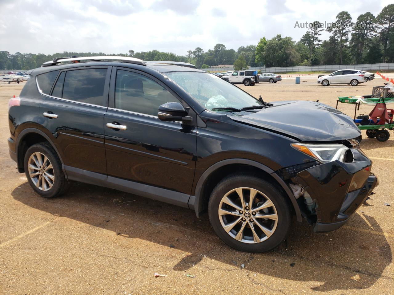 2016 Toyota Rav4 Limited Black vin: 2T3YFREV4GW289173