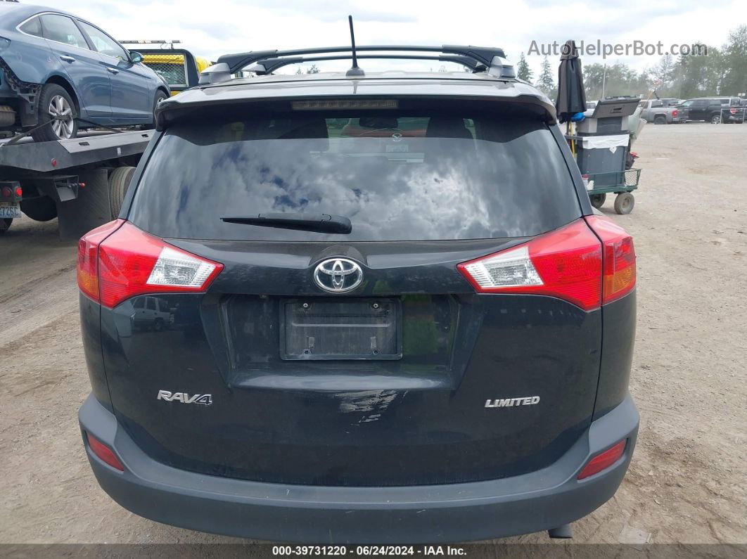 2015 Toyota Rav4 Limited Black vin: 2T3YFREV6FW184486