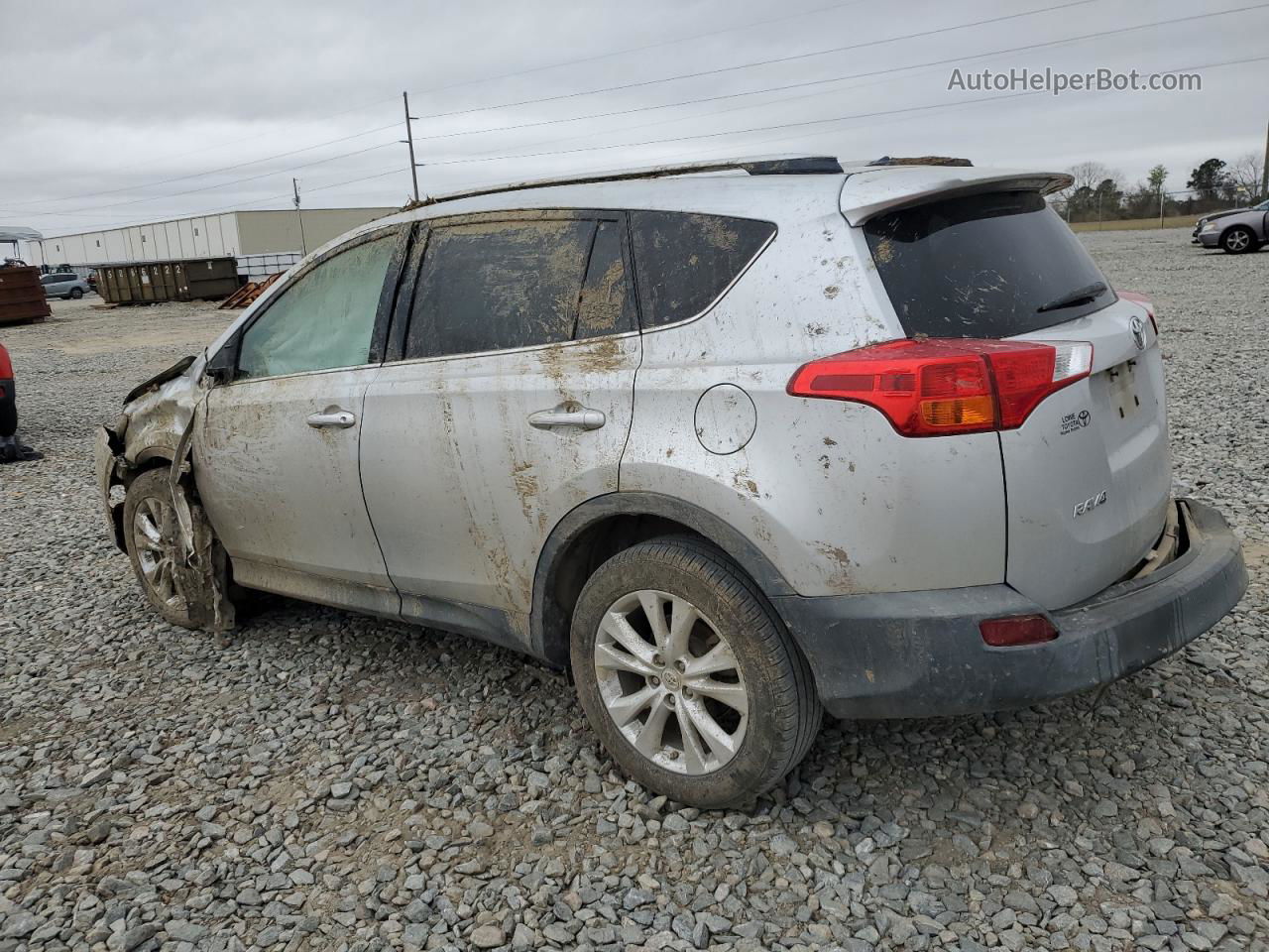 2015 Toyota Rav4 Limited Silver vin: 2T3YFREV9FW143933