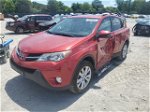 2015 Toyota Rav4 Limited Красный vin: 2T3YFREV9FW168007