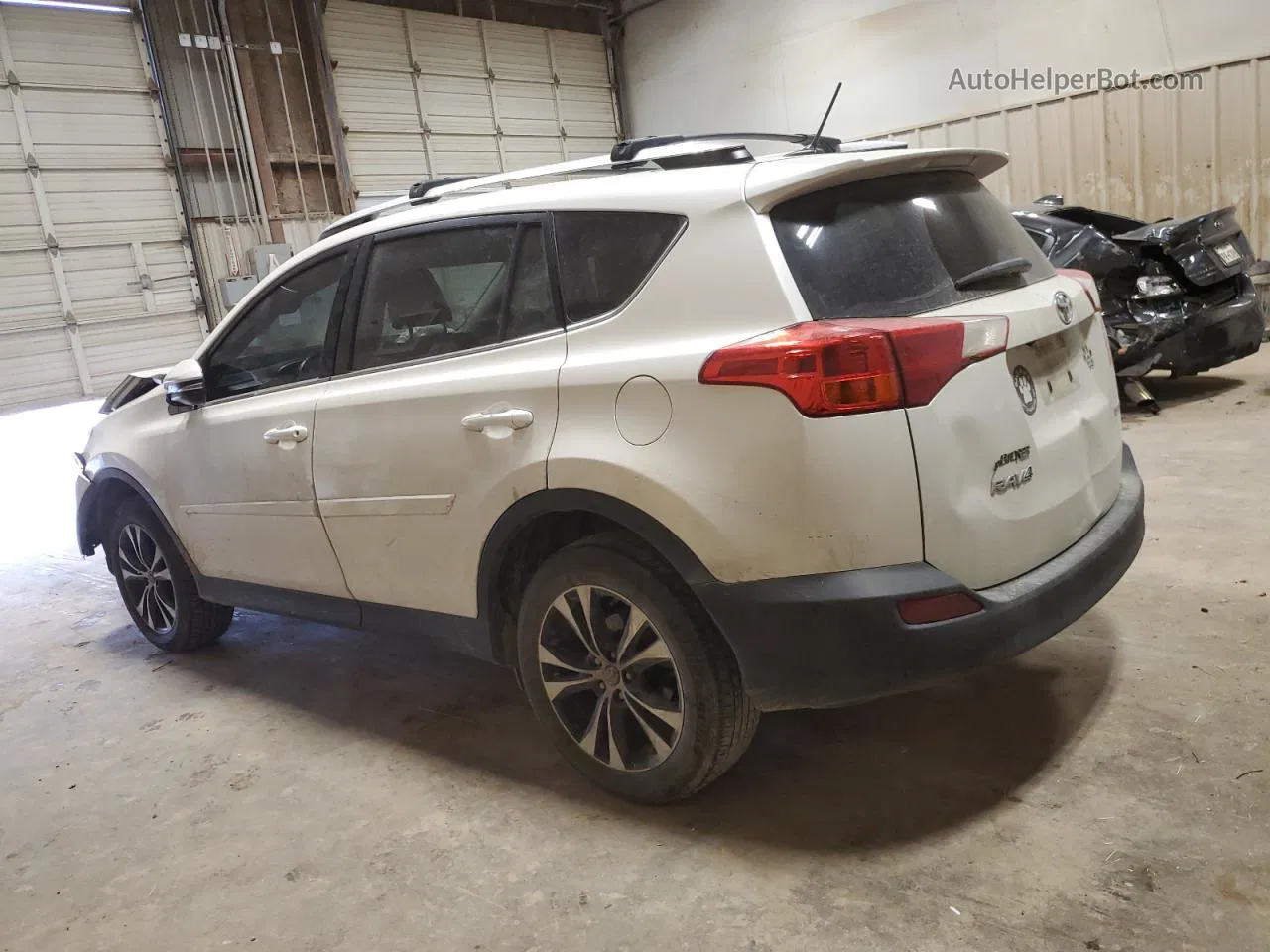 2015 Toyota Rav4 Limited Beige vin: 2T3YFREV9FW180478