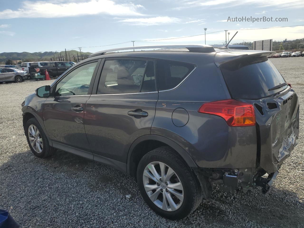 2015 Toyota Rav4 Limited Gray vin: 2T3YFREV9FW216184