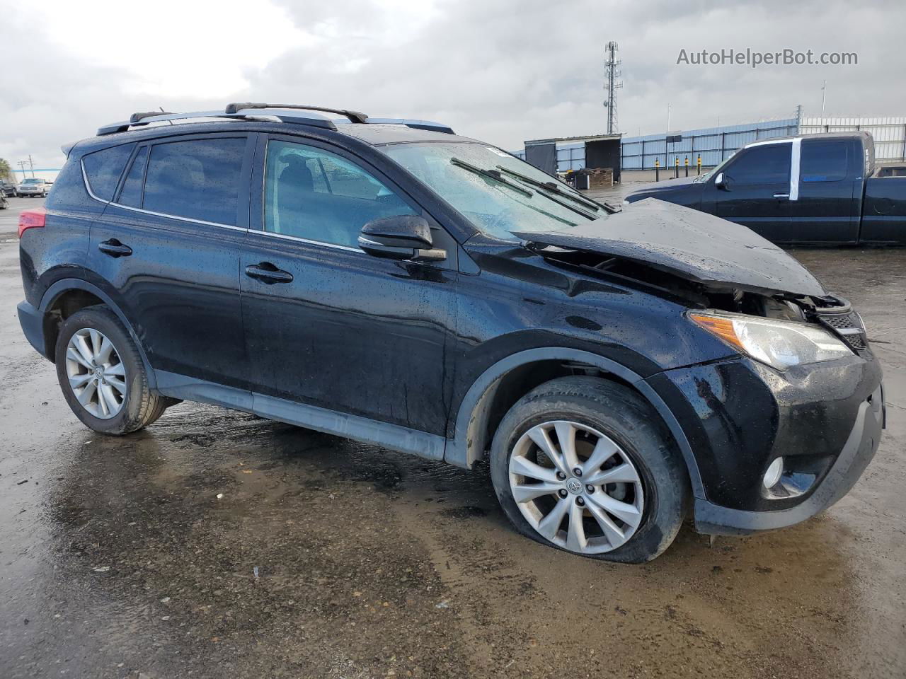 2015 Toyota Rav4 Limited Black vin: 2T3YFREVXFW233723