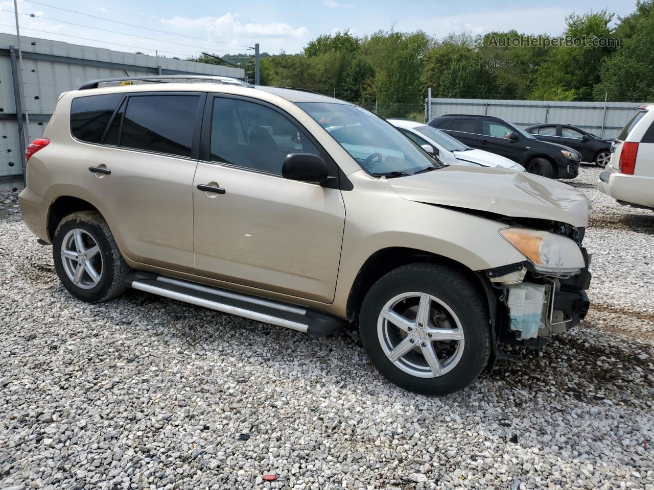 2010 Toyota Rav4  Золотой vin: 2T3ZF4DV5AW045872