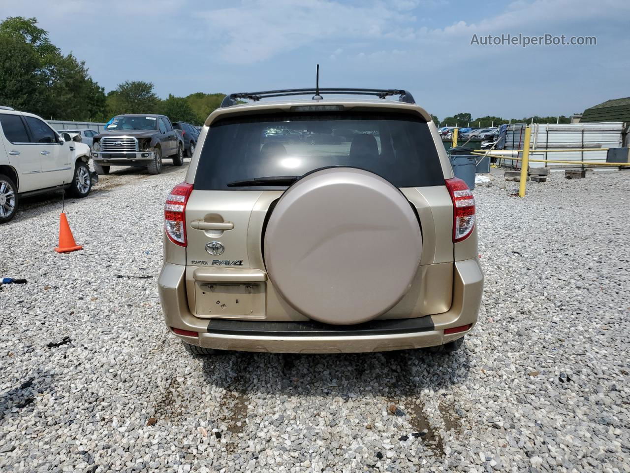 2010 Toyota Rav4  Gold vin: 2T3ZF4DV5AW045872