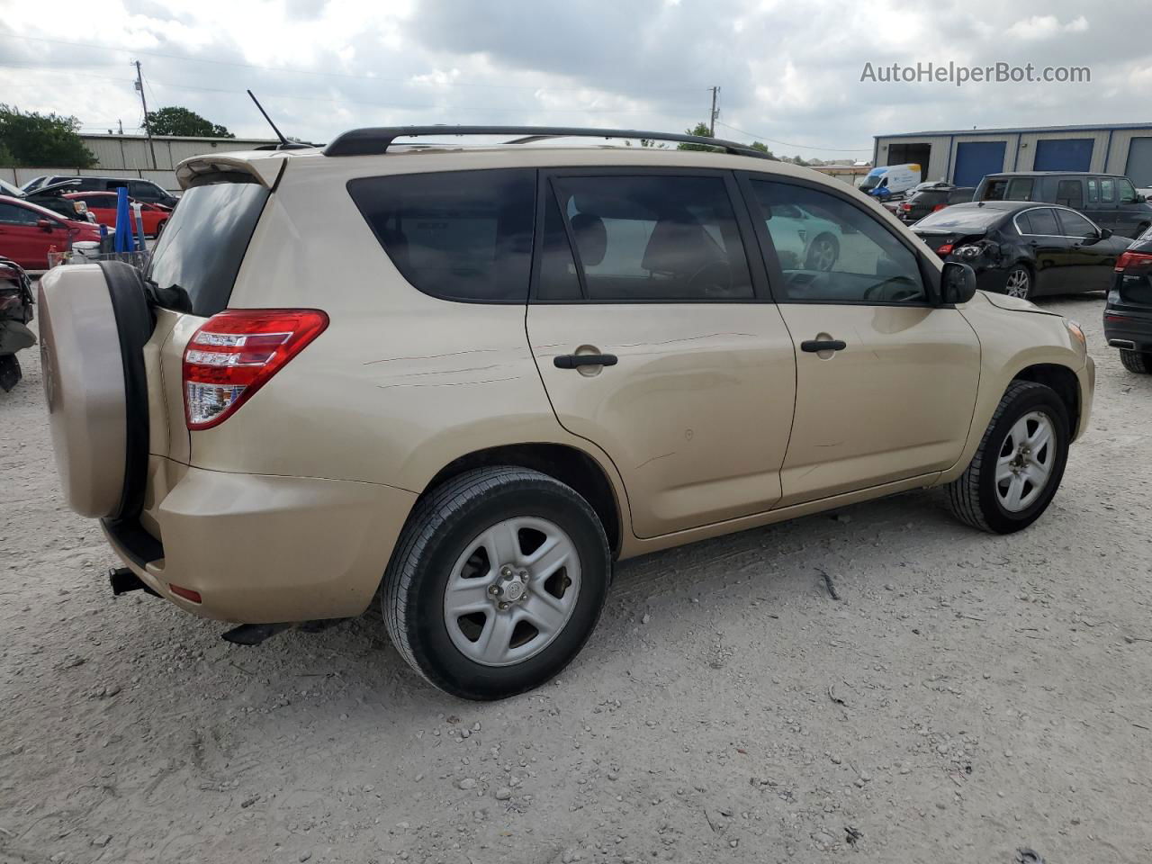 2010 Toyota Rav4  Gold vin: 2T3ZF4DV5AW050277