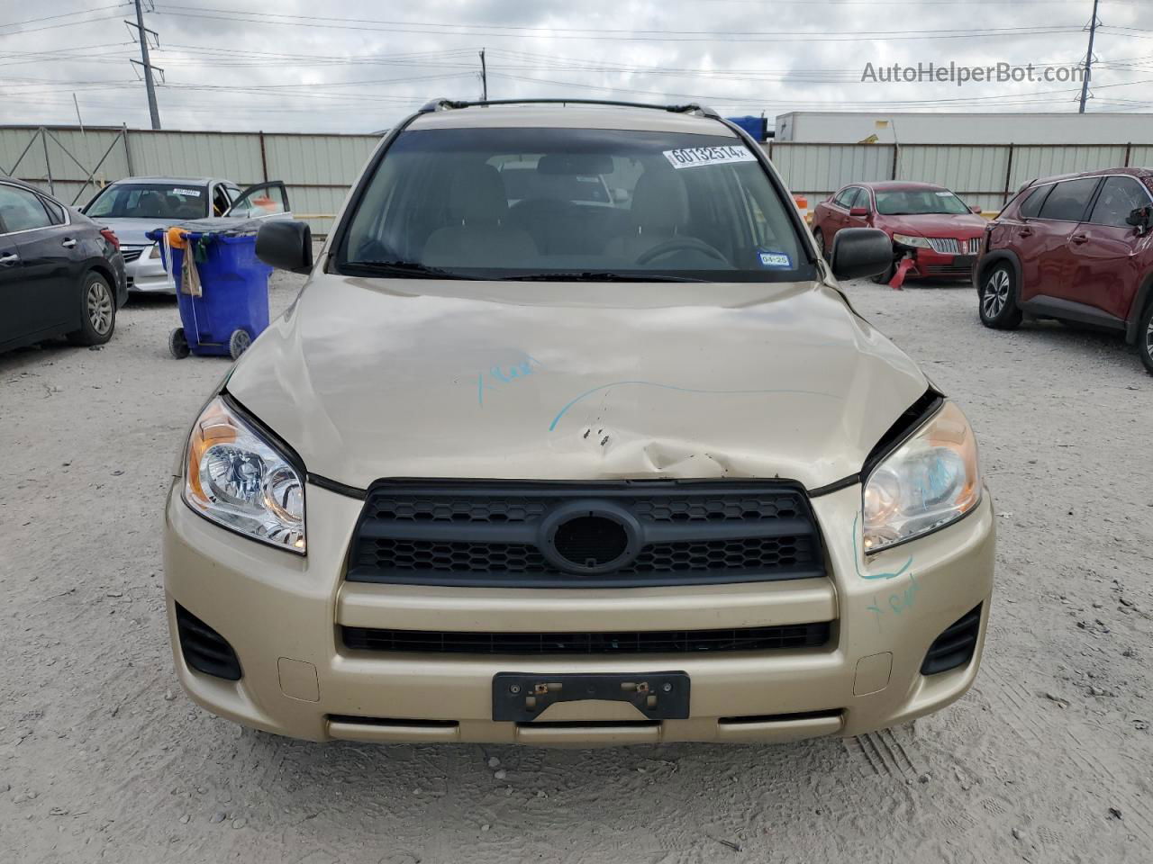 2010 Toyota Rav4  Gold vin: 2T3ZF4DV5AW050277