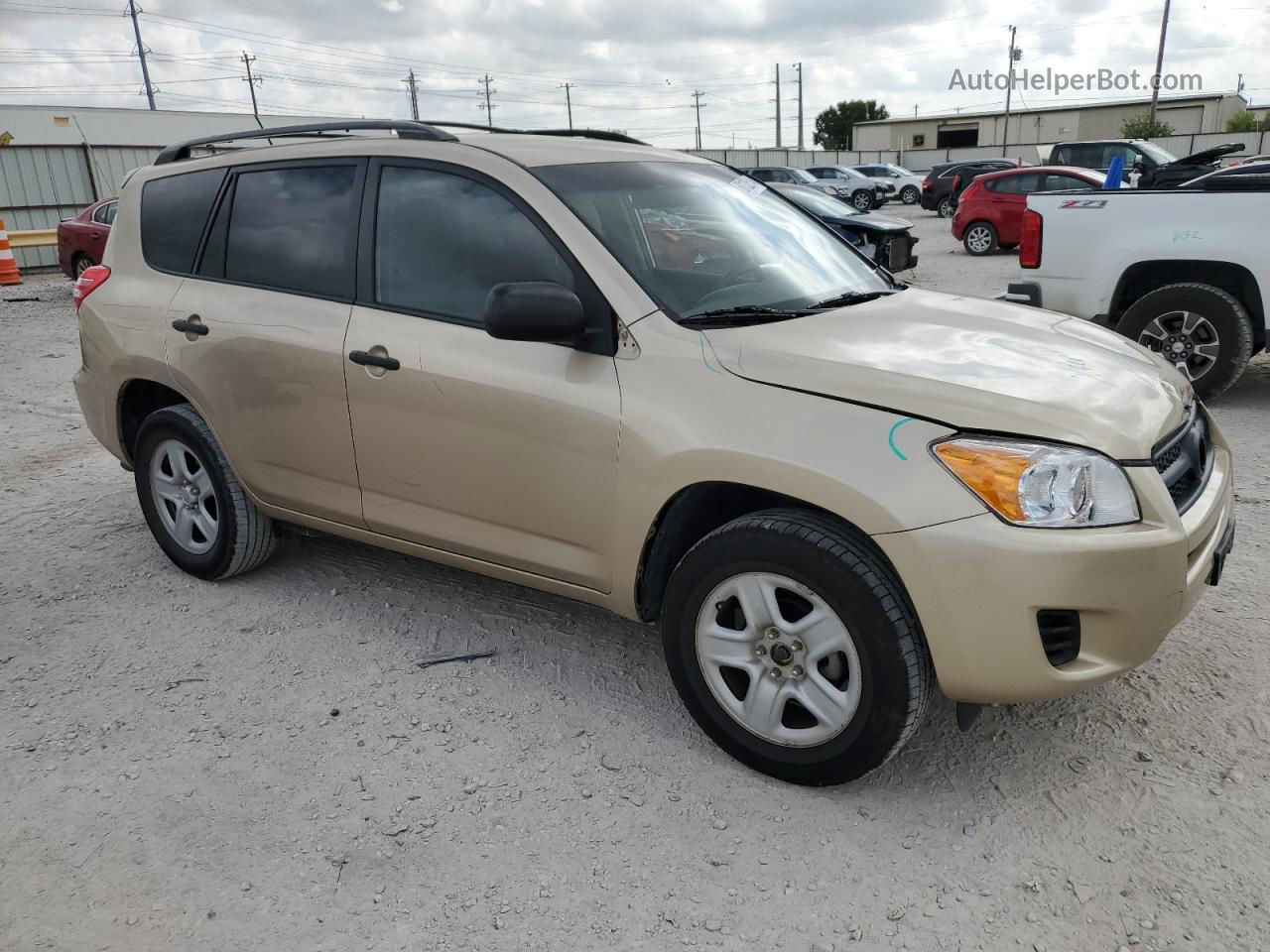 2010 Toyota Rav4  Gold vin: 2T3ZF4DV5AW050277