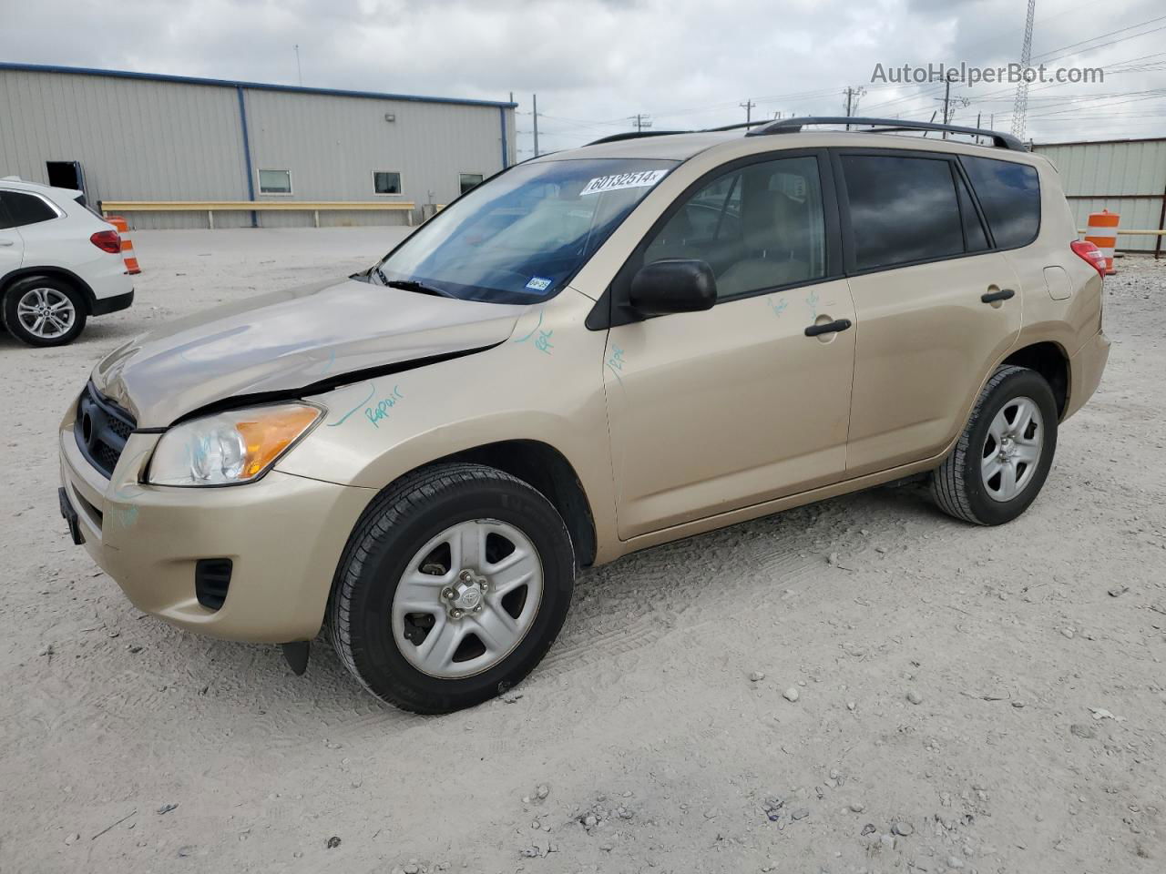 2010 Toyota Rav4  Gold vin: 2T3ZF4DV5AW050277