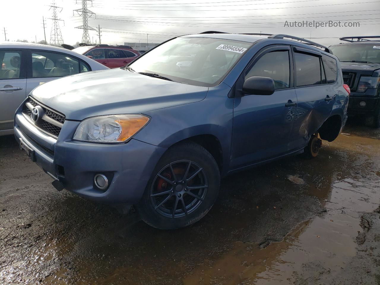 2010 Toyota Rav4  Blue vin: 2T3ZF4DV6AW019782