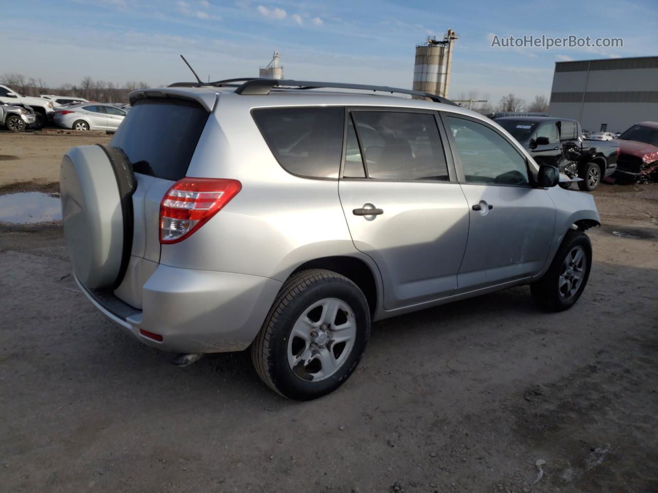 2010 Toyota Rav4  Серебряный vin: 2T3ZF4DV9AW021252