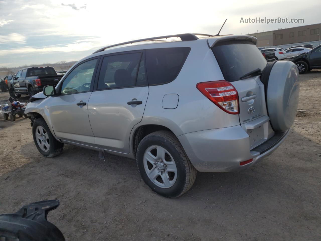 2010 Toyota Rav4  Серебряный vin: 2T3ZF4DV9AW021252