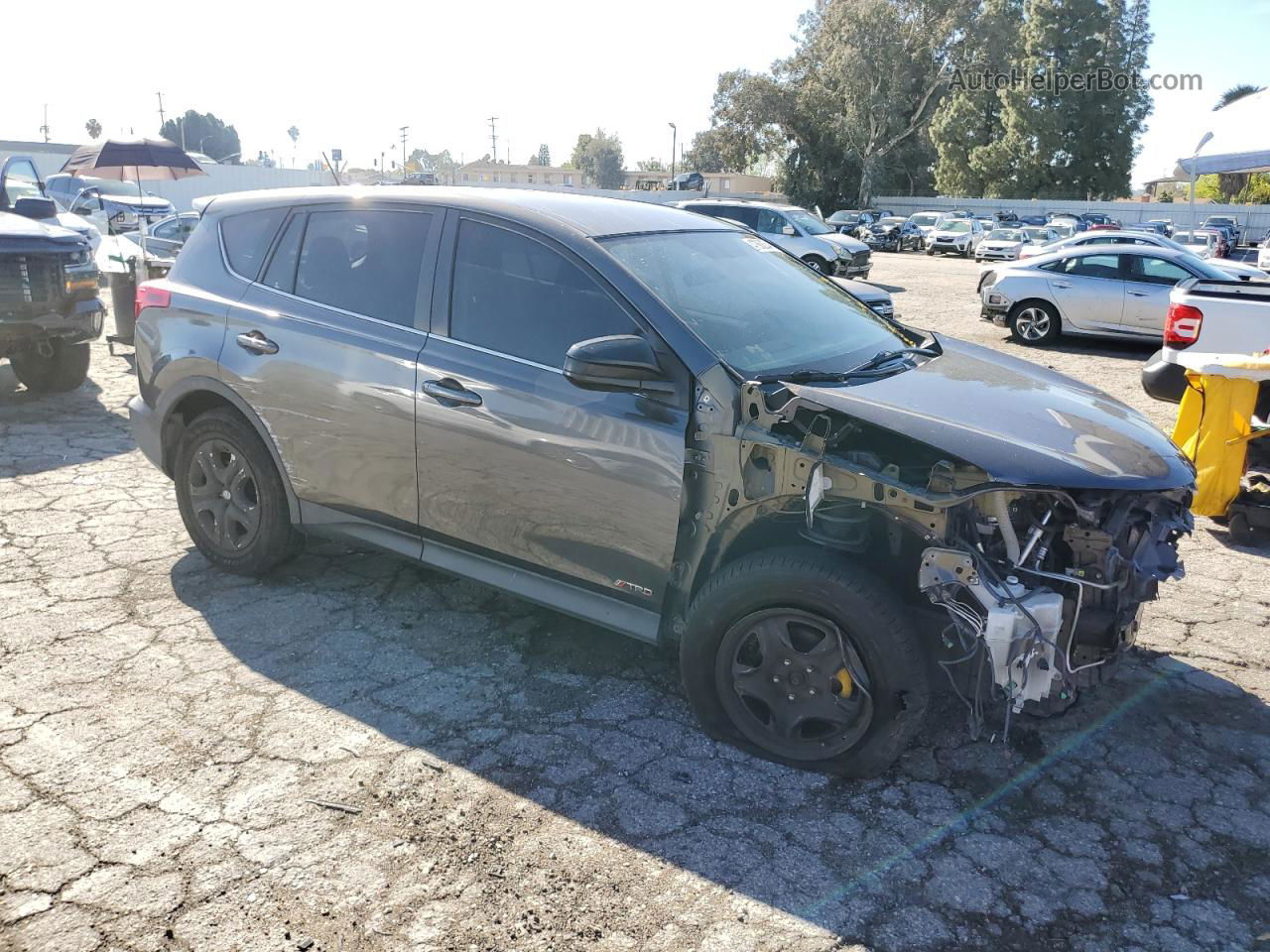 2015 Toyota Rav4 Le Gray vin: 2T3ZFREV0FW179921