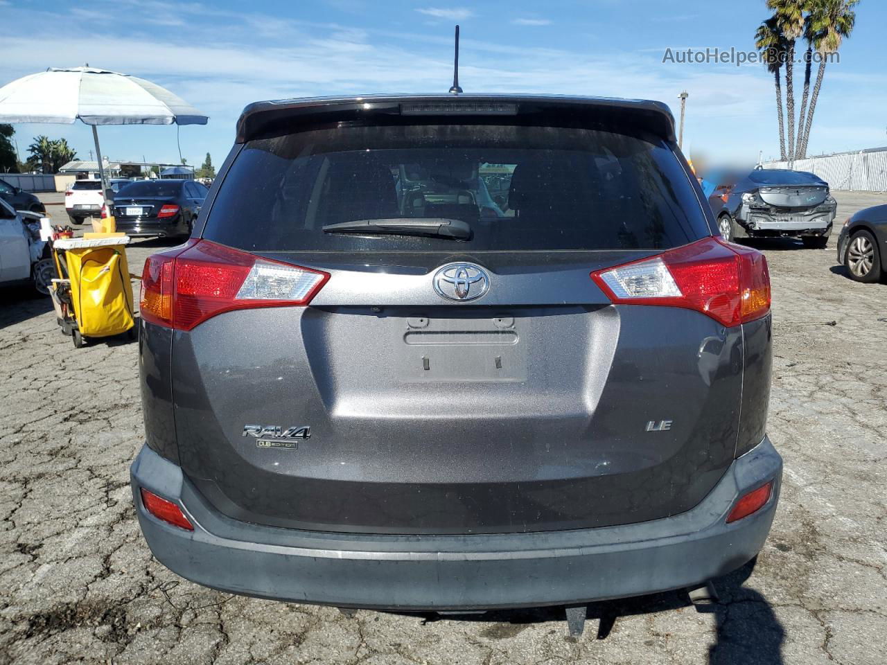 2015 Toyota Rav4 Le Gray vin: 2T3ZFREV0FW179921