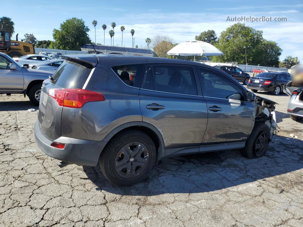 2015 Toyota Rav4 Le Gray vin: 2T3ZFREV0FW179921