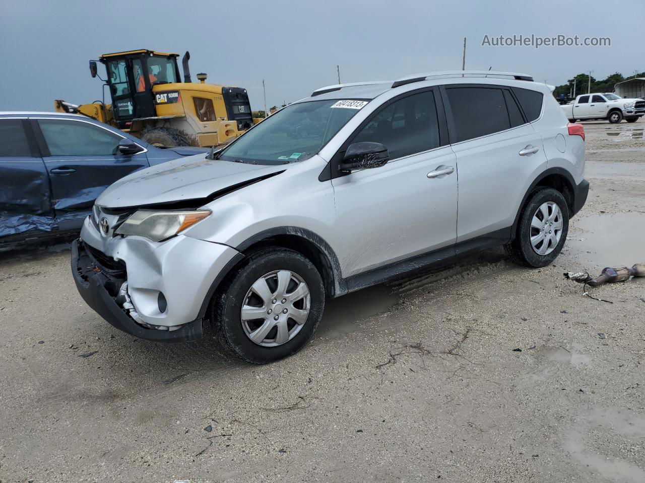 2015 Toyota Rav4 Le Silver vin: 2T3ZFREV0FW230186