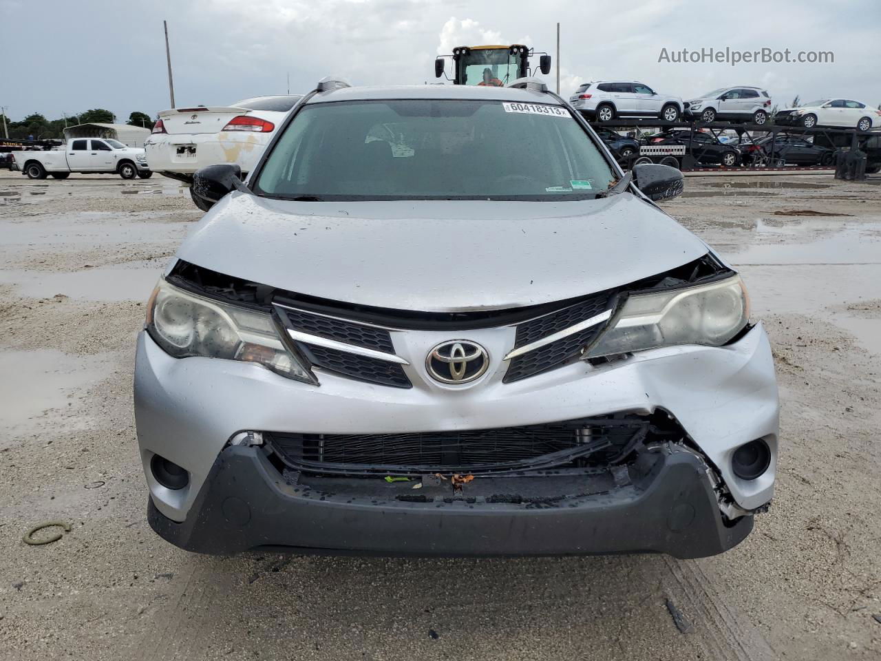 2015 Toyota Rav4 Le Silver vin: 2T3ZFREV0FW230186