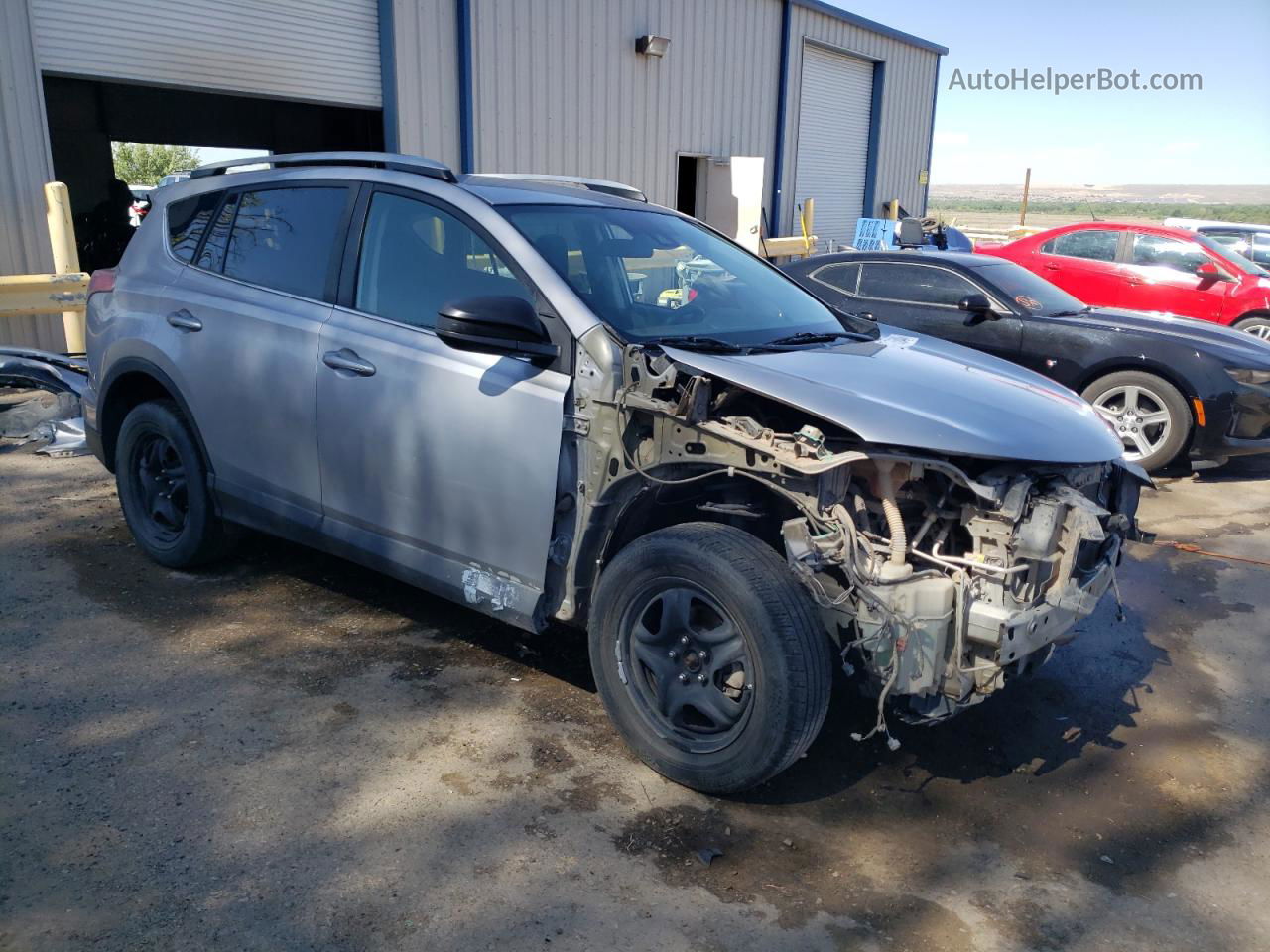 2017 Toyota Rav4 Le Silver vin: 2T3ZFREV0HW331618