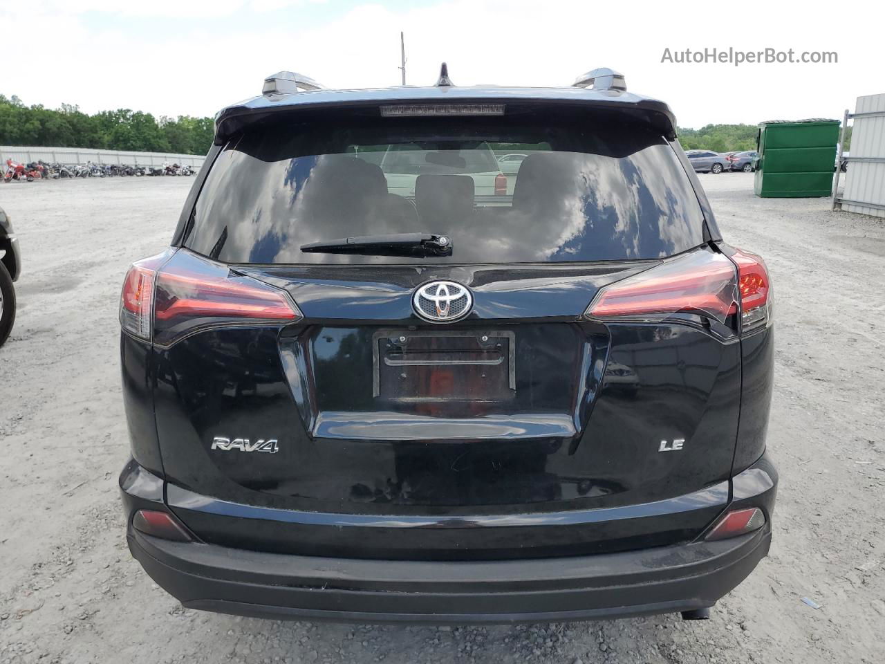 2018 Toyota Rav4 Le Черный vin: 2T3ZFREV0JW427111