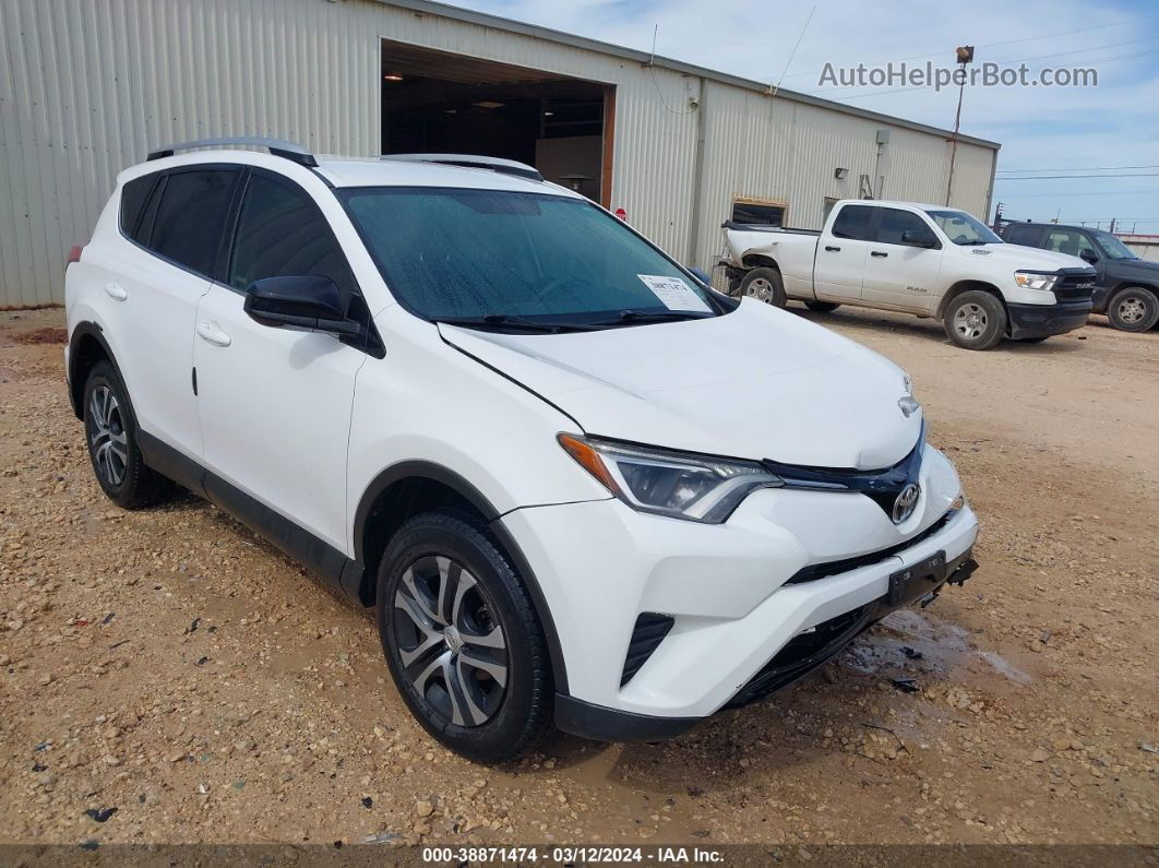 2016 Toyota Rav4 Le White vin: 2T3ZFREV1GW236807