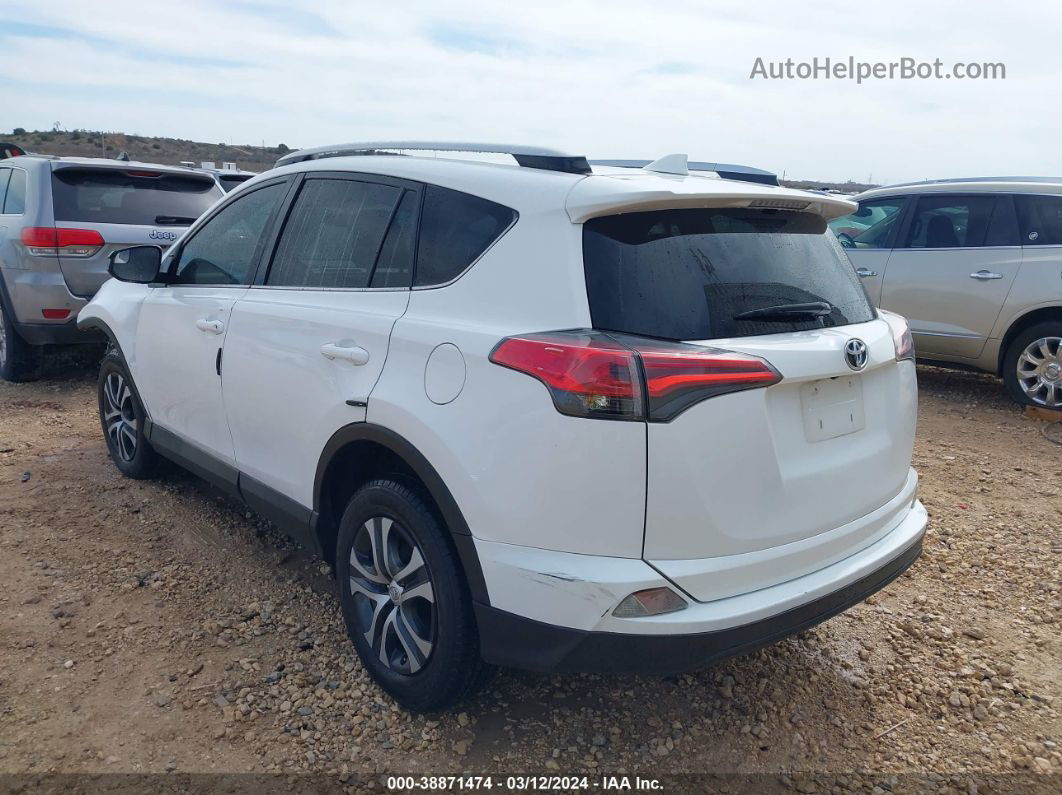 2016 Toyota Rav4 Le White vin: 2T3ZFREV1GW236807