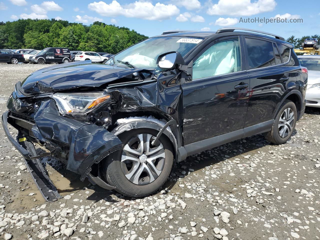 2017 Toyota Rav4 Le Black vin: 2T3ZFREV1HW374722